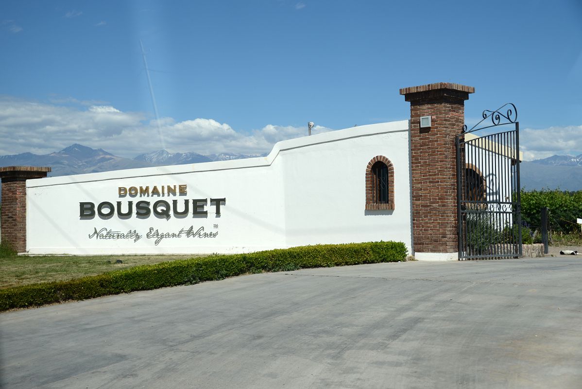 03-01 Domaine Bousquet Is Our First Wine Stop In Uco Valley Mendoza